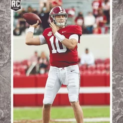 Best Sale 💯 NFL New England Patriots 2021 Instant The Incoming Class Football Mac Jones Trading Card [Rookie Card] ⭐