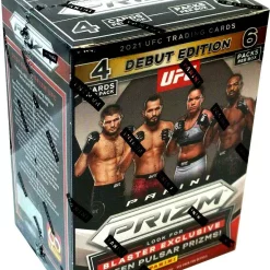 Best Sale 😍 Panini 2021 Prizm UFC Debut Edition Trading Card BLASTER Box [6 Packs] 🛒