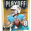 New 😍 NFL Panini 2021 Playoff Football Trading Card MEGA Pack [8 Cards, Loof For Contenders Rookie Ticket Preview Blue!] 👍