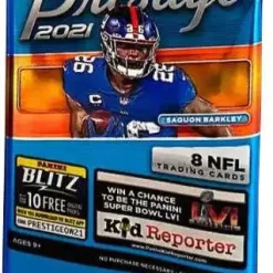 Cheapest 💯 NFL Panini 2021 Prestige Football Trading Card RETAIL Pack [8 Cards] 😍