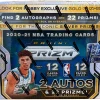 Deals ⭐ Panini 2020-21 Prizm 🏀 Basketball Trading Card Box [FOTL (First Off The Line), 12 Packs, 2 Autographs & 22 Prizms] 💯