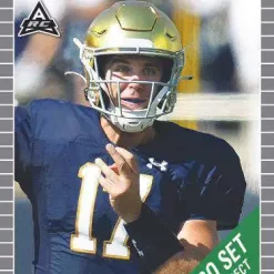 Flash Sale 🌟 Leaf 2021 Pro Set Prospect Football Jack Coan Trading Card ["ARC" Amateur Rookie Card] 😀
