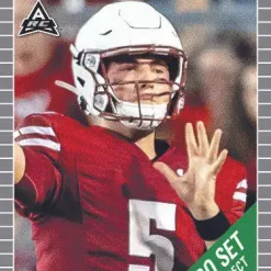 Budget 🧨 Leaf 2021 Pro Set Prospect Football Graham Mertz Trading Card ["ARC" Amateur Rookie Card] 🔔