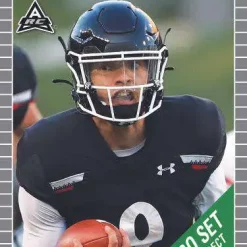 Brand new 😍 Leaf 2021 Pro Set Prospect Football Desmond Ridder Trading Card ["ARC" Amateur Rookie Card] 😍