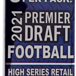 Best deal 🤩 NFL 2021 Hit Premier Draft High Series Football Trading Card AUTOGRAPH Pack [3 Autographs] 😉