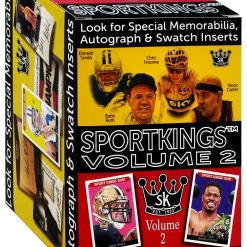 Best Pirce 🤩 Sportkings 2021 Volume 2 Trading Card BLASTER Box [5 Packs + 1 Bonus Pack] 😍