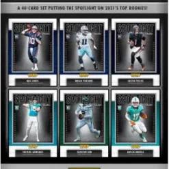 Buy 💯 NFL 2021 Instant Football Spotlight Rookies Trading Card Set [40 Cards] 👏