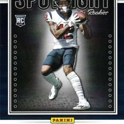 Flash Sale 🛒 NFL 2021 Instant Football Spotlight Rookies Nico Collins Trading Card #26 [Rookie Card] 😉