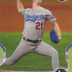 Best Pirce 👏 Topps Now 2021 MLB Network Top 100 Walker Buehler Trading Card T-40 🥰
