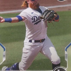 Hot Sale ⭐ Topps Now 2021 MLB Network Top 100 Justin Turner Trading Card T-46 ✨