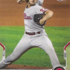 Best deal ❤️ Topps Now 2021 MLB Network Top 100 Aaron Nola Trading Card T-52 🎉