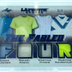 Buy 🔔 Leaf 2021 Ultimate Sports The Fabled 2/3 Single Sports Card TTF-12 [Quad Patch] 🎉