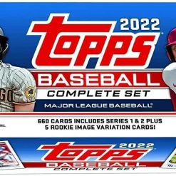 Coupon 🧨 MLB Topps 2022 ⚾ Baseball Trading Card RETAIL Factory Set [660 Cards (Series 1 & 2) Plus 5 Rookie Variation Cards] 👏