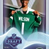Hot Sale ⌛ NFL New York Jets 2022 Instant Draft Night Football Garrett Wilson Trading Card #9 [Rookie Card] 😀