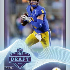 Coupon 😍 NFL Pittsburgh Panthers 2022 Instant Draft Night Football Kenny Pickett Trading Card #15 [Rookie Card] 🔥