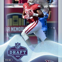 Brand new 🤩 NFL Tennessee Titans 2022 Instant Draft Night Football Treylon Burks Trading Card #14 [Rookie Card] 🧨