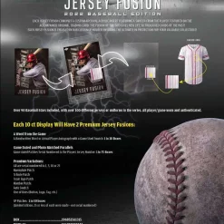 Best reviews of 👍 Jersey Fusion 2022 ⚾ Baseball Trading Card MINI Box [1 Game Used Swatch Card] 🛒 -Sports Cards Shop 2022jerseyfusionmlb inset2