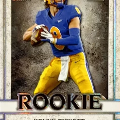 Cheapest ⭐ NFL Leaf 2022 Ultimate Draft Football Kenny Pickett 12/25 Trading Card #15 [Rookie] ⭐