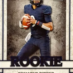 Best Pirce 😍 NFL Leaf 2022 Ultimate Draft Football Desmond Ridder 69/75 Trading Card #11 [Rookie] 🧨
