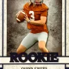 Best Pirce 🔥 NFL Leaf 2022 Ultimate Draft Football Quinn Ewers 69/75 Trading Card #03 [Rookie] 😉