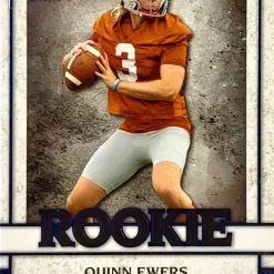 Best Pirce 🔥 NFL Leaf 2022 Ultimate Draft Football Quinn Ewers 69/75 Trading Card #03 [Rookie] 😉