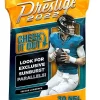 Cheap 😀 NFL Panini 2022 Prestige Football Trading Card VALUE Pack [30 Cards, Exclusive Sunburst Parallels] 👍