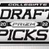 Discount ❤️ Collegiate Panini 2022 Prizm Draft Picks 🏀 Basketball Trading Card CELLO Box [12 Packs] (Pre-Order ships January) 🤩