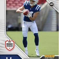 Coupon ⌛ NFL Indianapolis Colts 2022 Instant RPS First Look Football Alec Pierce Trading Card FL19 [Rookie Card] 🔔