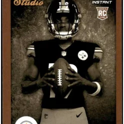 Budget 🎉 NFL 2022 Instant Studio Football Calvin Austin III Trading Card S40 [Rookie Card] ✨