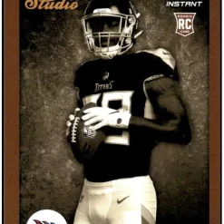 Top 10 🧨 NFL 2022 Instant Studio Football Hassan Haskins Trading Card S37 [Rookie Card] 😀