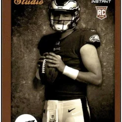 Budget 👏 NFL 2022 Instant Studio Football Carson Strong Trading Card S42 [Rookie Card] 🌟
