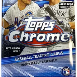 Deals ⭐ MLB Topps 2020 Chrome ⚾ Baseball Trading Card RETAIL Pack [4 Cards] ⭐