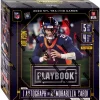 Cheap ⌛ NFL Panini 2020 Playbook Football Trading Card MEGA Box [4 Packs, 1 Autograph OR Memorabilia Card] 💯