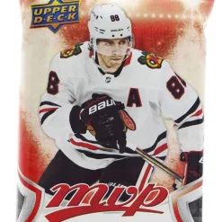 Hot Sale 👏 NHL Upper Deck 2021-22 MVP Hockey Trading Card JUMBO Pack [28 Cards] ❤️