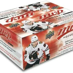 Promo ❤️ NHL Upper Deck 2021-22 MVP Hockey Trading Card RETAIL Box [36 Packs] 😀