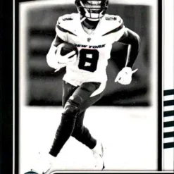 Outlet 😉 NFL 2021 Instant Football Black & White Rookies Elijah Moore Trading Card BW14 [1 of 2728] 🔥