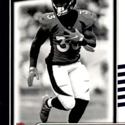 Hot Sale 🛒 NFL 2021 Instant Football Black & White Rookies Javonte Williams Trading Card BW15 [1 of 2728] 👏