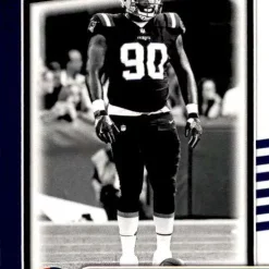Promo 👍 NFL 2021 Instant Football Black & White Rookies Christian Barmore Trading Card BW43 [1 of 2728] 🤩
