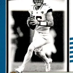 Cheapest 😀 NFL 2021 Instant Football Black & White Rookies Trevor Lawrence Trading Card BW1 [1 of 2728] 🌟
