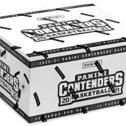 Hot Sale 😀 NBA Panini 2020-21 Contenders 🏀 Basketball Trading Card VALUE Box [12 Packs] 🌟