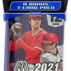 Best Sale 🌟 MLB Panini 2021 Mosaic ⚾ Baseball Trading Card Pack [12 Cards Plus Bonus 3-Card Pack] 😀