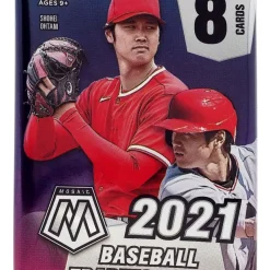 Top 10 🎉 MLB Panini 2021 Mosaic ⚾ Baseball Trading Card MEGA Box Pack [8 Cards] 🎉