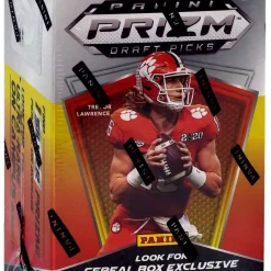 Discount 🥰 NFL Panini 2021 Prizm Draft Picks Football Trading Card CEREAL Box [25 Cards, Red, Blue & Gold Pulsar Prizms] 👏