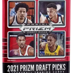 Best reviews of 😉 NBA Panini 2021 Prizm Draft Picks 🏀 Basketball Trading Card MEGA Pack [5 Cards] 🔔