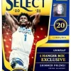 Wholesale 🔔 NBA Panini 2020-21 Select 🏀 Basketball Trading Card HANGER Box [20 Cards, Shimmer Prizms] 😍
