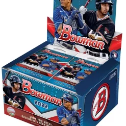 Deals 😉 MLB Topps 2022 Bowman ⚾ Baseball Trading Card RETAIL Box [24 Packs] 😍