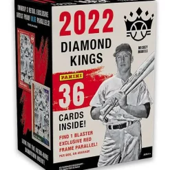 Flash Sale 👍 MLB Panini 2022 Diamond Kings ⚾ Baseball Trading Card BLASTER Box [7 Packs] 🧨