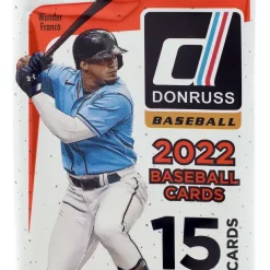 Budget 😉 MLB Panini 2022 Donruss ⚾ Baseball Trading Card BLASTER Pack [15 Cards] 👍