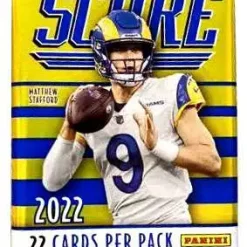 Top 10 🧨 NFL Panini 2022 Score Football Trading Card BLASTER Pack [22 Cards] 🛒