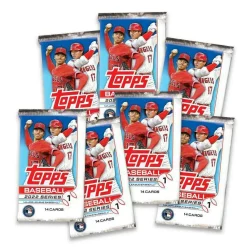 Coupon 👍 MLB Topps 2022 Series 1 ⚾ Baseball Trading Card BLASTER Box [7 Packs Plus 1 Exclusive Commemorative Relic Card] 😉 -Sports Cards Shop 22toppss1mlbblast inset2